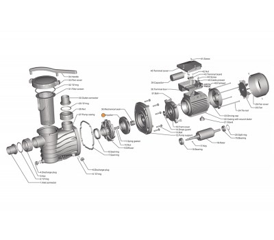 Рабочее колесо насоса HFC 452 Happy Pump