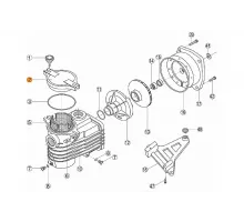 Крышка префильтра насоса ОК Kripsol ROK 020.A/RPUM0002.01R