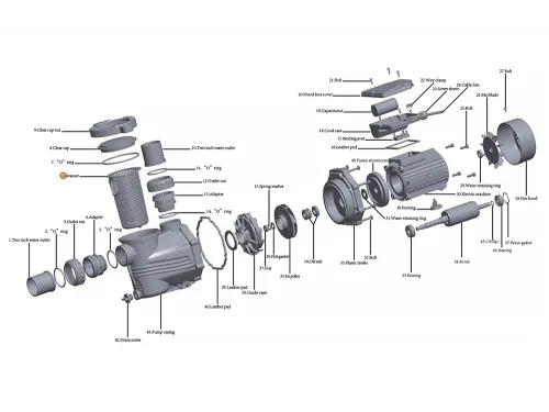 Фильтр грубой очистки насоса HFC 02 Happy Pump
