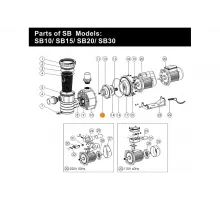 Прокладка-кольцо диффузора насоса SB Emaux CP-01W-10 (02011108)