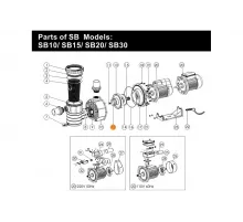 Прокладка-кольцо диффузора насоса SB Emaux CP-01W-10 (02011108)