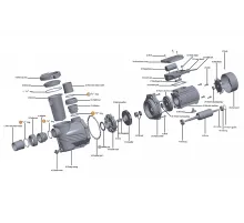Прокладка-кольцо адаптера муфты d50 насоса HFC 02 (40х3,5) Happy Pump