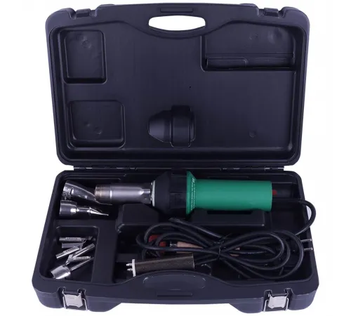 Строительный фен для сварки ПВХ LST1600S 230V/1600W с кейсом