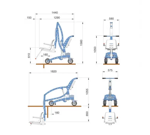 Лифт-подъемник для инвалидов ECOPool