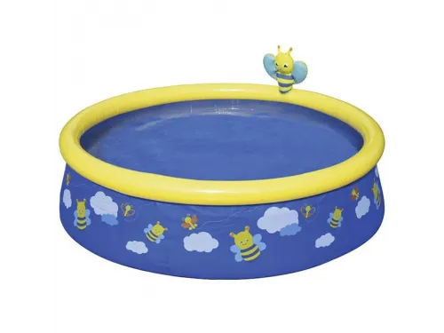 Надувной бассейн Bestway 57326 Пчелки (152x38 см) с разбрызгивателем