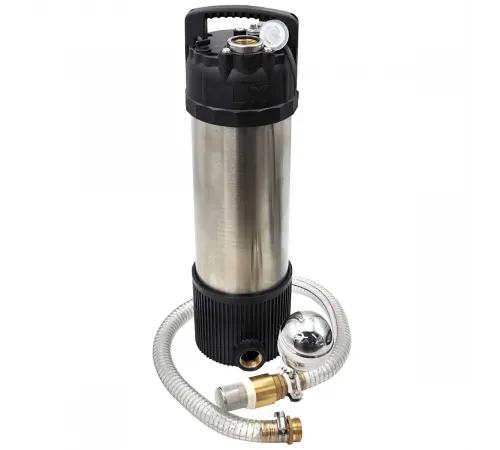 Насос для колодца AquaViva LX CSA3-40/4B (220V, 3m3/h*40m, 1kW) со всасывающим шлангом