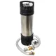 Насос для колодца AquaViva LX CSA3-40/4B (220V, 3m3/h*40m, 1kW) со всасывающим шлангом