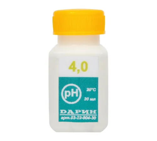 Калибровочный раствор рН 4.0 (30мл) 03-22-004-30