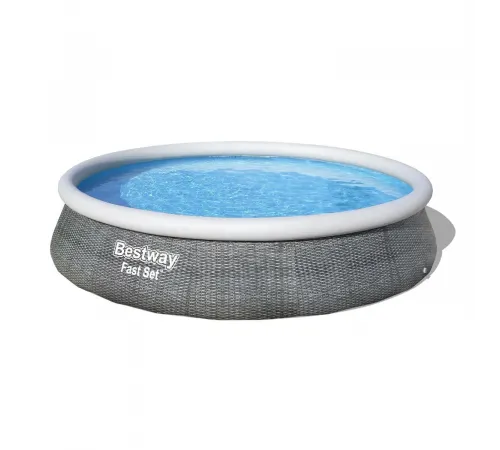 Надувной бассейн Bestway Ротанг 57376 (396x84 см) с картриджным фильтром