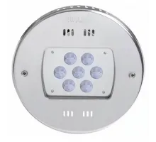 Прожектор светодиодный 80Вт Hugo Lahme 270мм LED 28/4 RGBW 24В (ниша 4100050) (4.40000220)