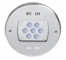 Прожектор светодиодный 80Вт Hugo Lahme 270мм LED 28/4 RGBW 24В (ниша 4100050) (4.40000220)