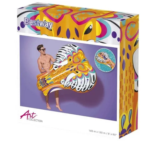 Плавательный матрас Bestway 43491 Фиеста Слон (183х153 см)