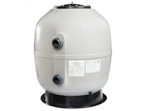 Фильтр AquaViva MS1250-M (62 м³/час, 1250 мм, 1650 кг, 90 мм, 2,5 Бар, 1 м засыпка )  + люк для выгрузки