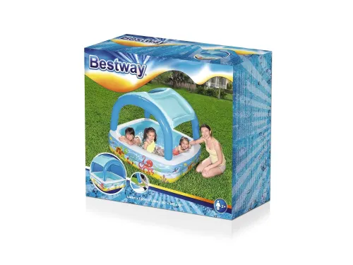 Детский надувной бассейн Bestway 52192 (140х140х114 см)