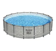 Каркасный бассейн Bestway Steel Pro 5618Y (549х122 см), с картриджным фильтром, лестницей и защитным тентом