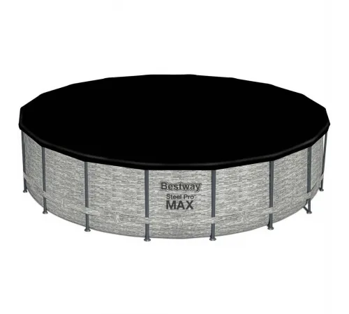 Каркасный бассейн Bestway Steel Pro 5618Y (549х122 см), с картриджным фильтром, лестницей и защитным тентом