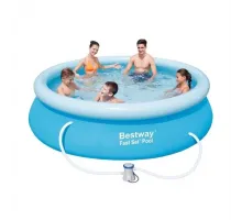 Надувной круглый бассейн Bestway 57270/57109 (305х76) с картриджным фильтром