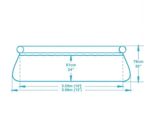 Надувной бассейн Bestway  57273 (366x76)