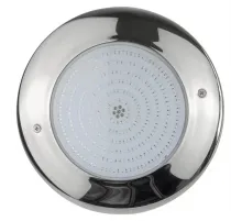 Прожектор светодиодный 18Вт AML RGB 260мм 12В оправа н/с AISI 316 (HX-WH260-252SS)