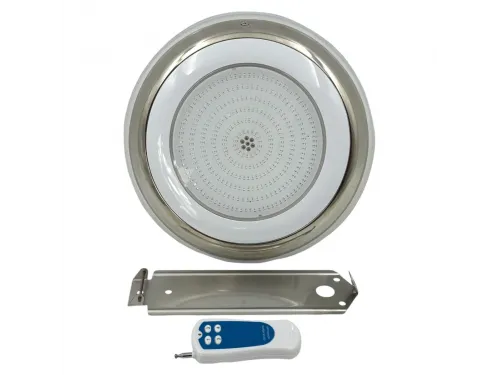 Прожектор светодиодный 18Вт AML RGB 280мм 12В оправа н/с AISI 316 (HX-WH280-252S)