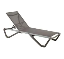 Лежак (шезлонг) Aquaviva Wave коричневый