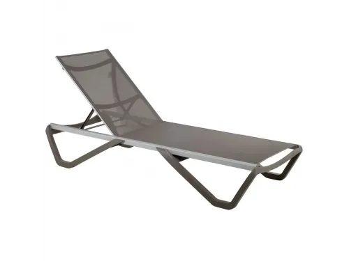Лежак (шезлонг) Aquaviva Wave коричневый