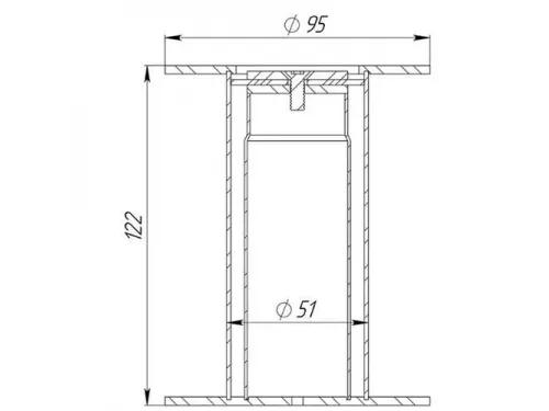 Анкер горизонтальный Aquaviva