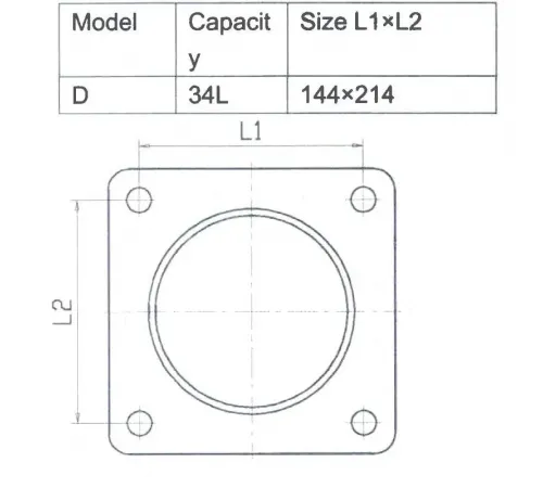 Душ солнечный AquaViva 70534 34 л