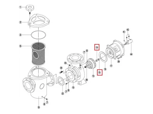 Сальник для насоса Kripsol KRF (RKR 200)