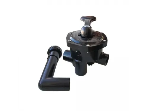 Кран шестиходовой Aquaviva MPV03 (1,5") боковой (88280811B) черный