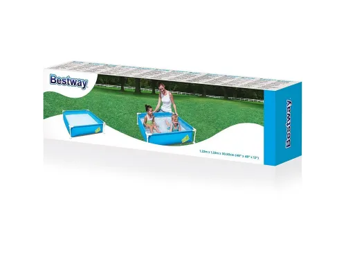 Детский каркасный бассейн Bestway 56217 (122х122х30.5 см) Blue