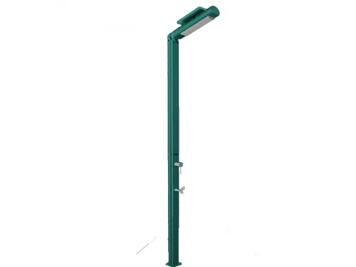 Душ уличный AquaViva Quick с LED подсветкой, Ottanio с мойкой для ног