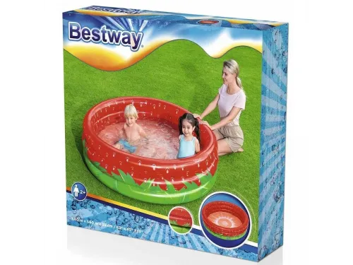 Детский надувной бассейн Bestway 51145 Сладкая клубника (160x38 см)
