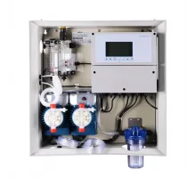 Станция контроля качества воды AquaViva PH+Free Cl 5л/ч + Ячейка + 2 насоса