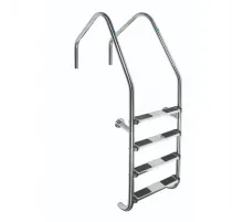 Лестница 4 ступени Gemas OVERFLOW AISI 316 (0312413)