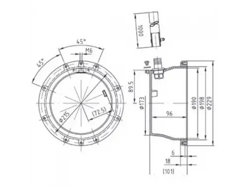 Закладная прожектора Fitstar 4250050, LED 4х3 Вт, бронза