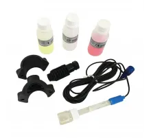 Комплект Aquaviva для измерения PH (PH-электрод, буферный раствор 4pH-7pH, держатель зонда PSS3)