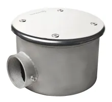 Донный слив под бетон Aquaviva 2'', AISI 304 (D165 мм), антивихревой