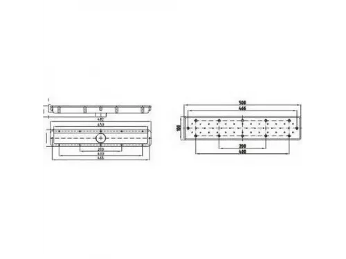 Закладной короб Fitstar 8795050 air-bubble, для плато 8795020, 8790020, выход 63 мм