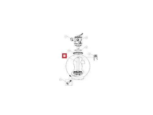 Коллектор с трубой Hayward SwimPRO SWX240DA