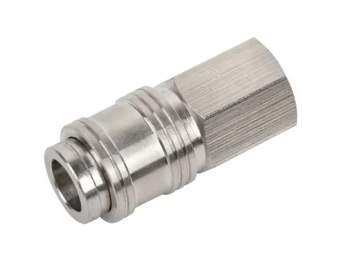 Быстроразъемное соединение с резьбой и выходом под магистраль AquaViva