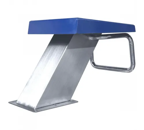 Стартовая тумба AquaViva наклонная из нержавейки (400 мм)