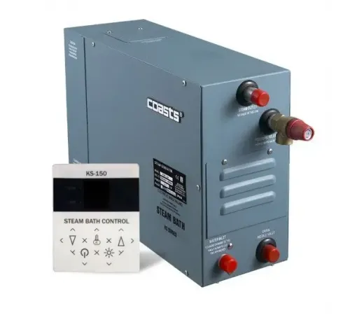 Парогенератор Coasts KSA-90 9 кВт 380В с выносным пультом KS-150
