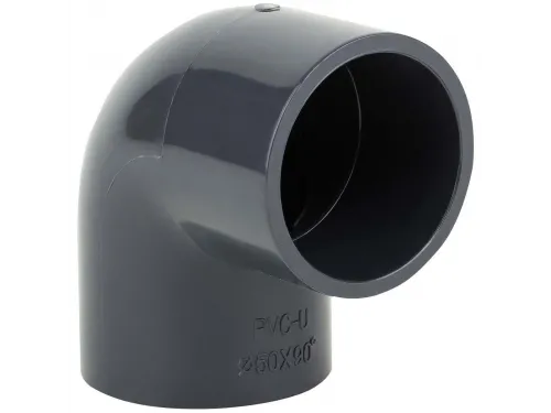 Отвод (угольник) д. 280 мм. клеевое ПВХ 90° Aquaviva