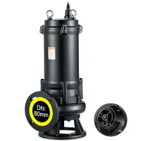 Канализационный насос AquaViva 50WQK15-15-1.5(DN50,Q=15,H=15,P=1,5kW,220V) с режущей кромкой