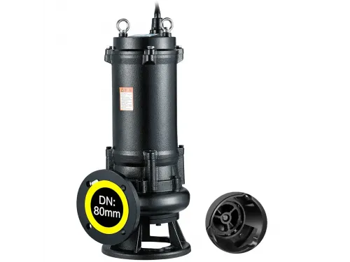 Канализационный насос AquaViva 50WQK15-15-1.5(DN50,Q=15,H=15,P=1,5kW,380V) с режущей кромкой