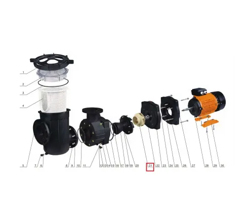 Крыльчатка насоса Aquaviva AVP-7.5T