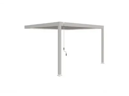 Пергола Aquaviva Авангард Отдельностоящая (руч. упр. ламелями) 5.3X3.6м RAL 7015 (Антрацит)