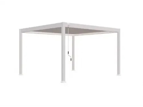 Пергола Aquaviva Авангард Отдельностоящая (руч. упр. ламелями) 5.3X3.6м RAL 7015 (Антрацит)