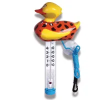 Термометр игрушка Kokido TM08CB/18 Утка "Пещерный человек"